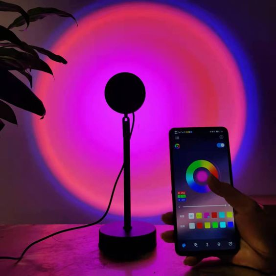 Sunset lamp projector with Mobile app!