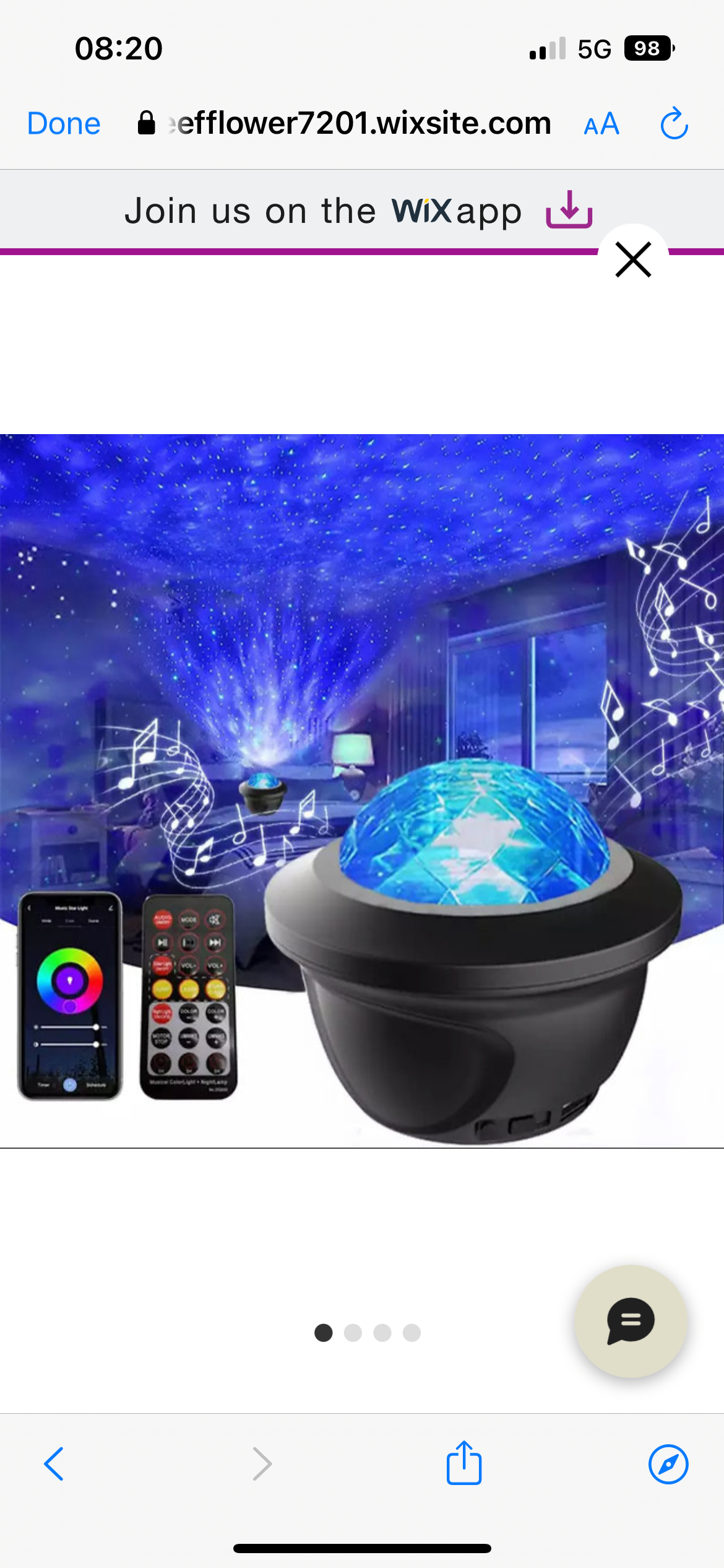 LED Galaxy Projector Lamp