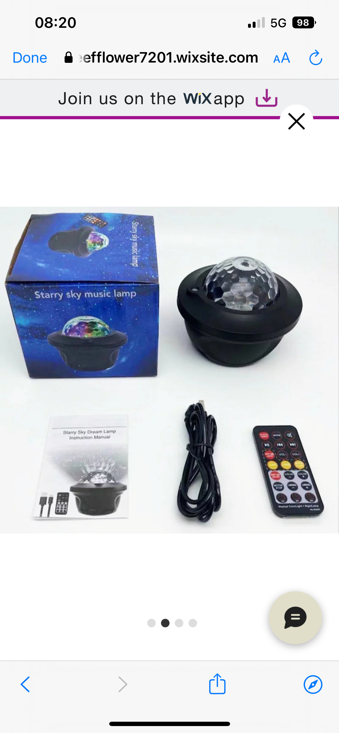 LED Galaxy Projector Lamp